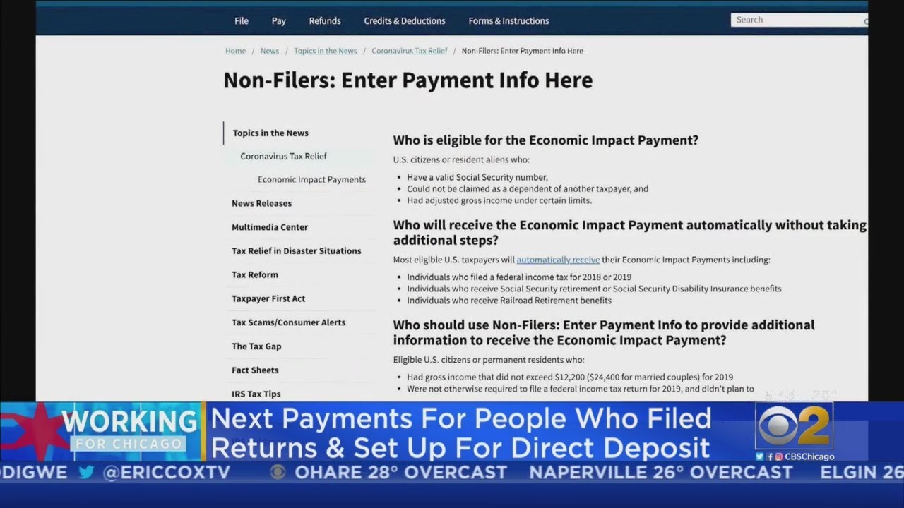 CBS 2 Answers Your Questions As Second Wave Of Stimulus Payments Expected This Week