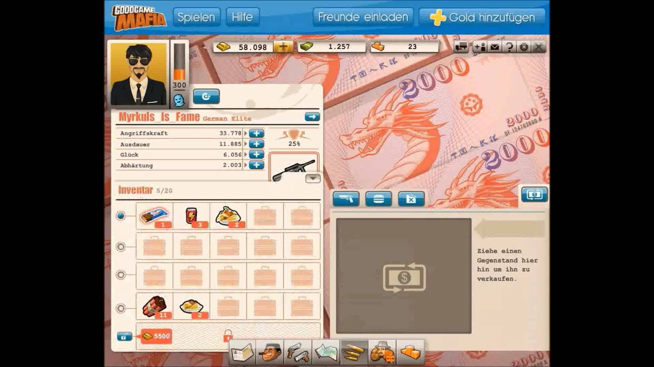 Goodgame Gangster : Level 300 + 2000 AP by Myrkuls_Is_Fame