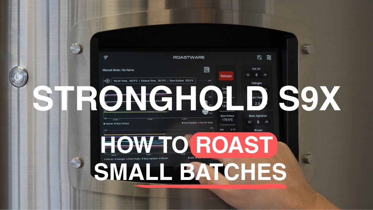 How to ROAST Small Batches on STRONGHOLD S9X w/ Łukasz Jura