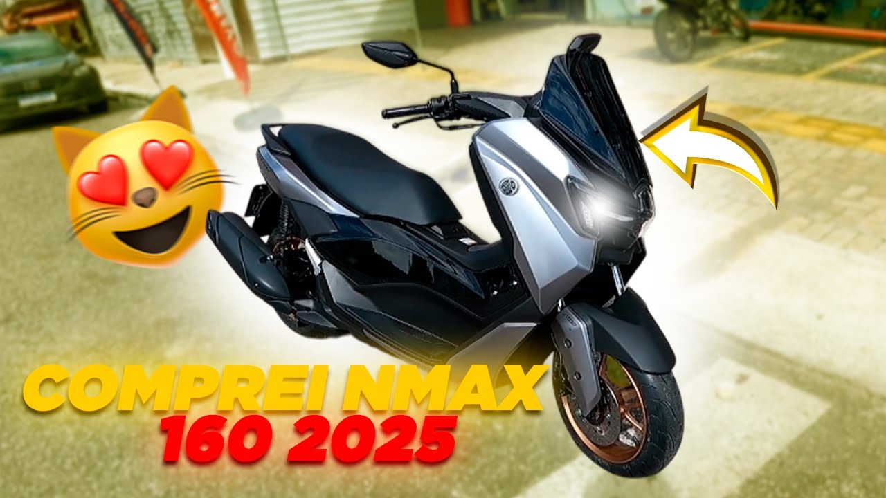 COMPREI A NOVA NMAX 160 MODELO 2025! PRIMEIRAS IMPRESSÕES - BELÉM-PA
