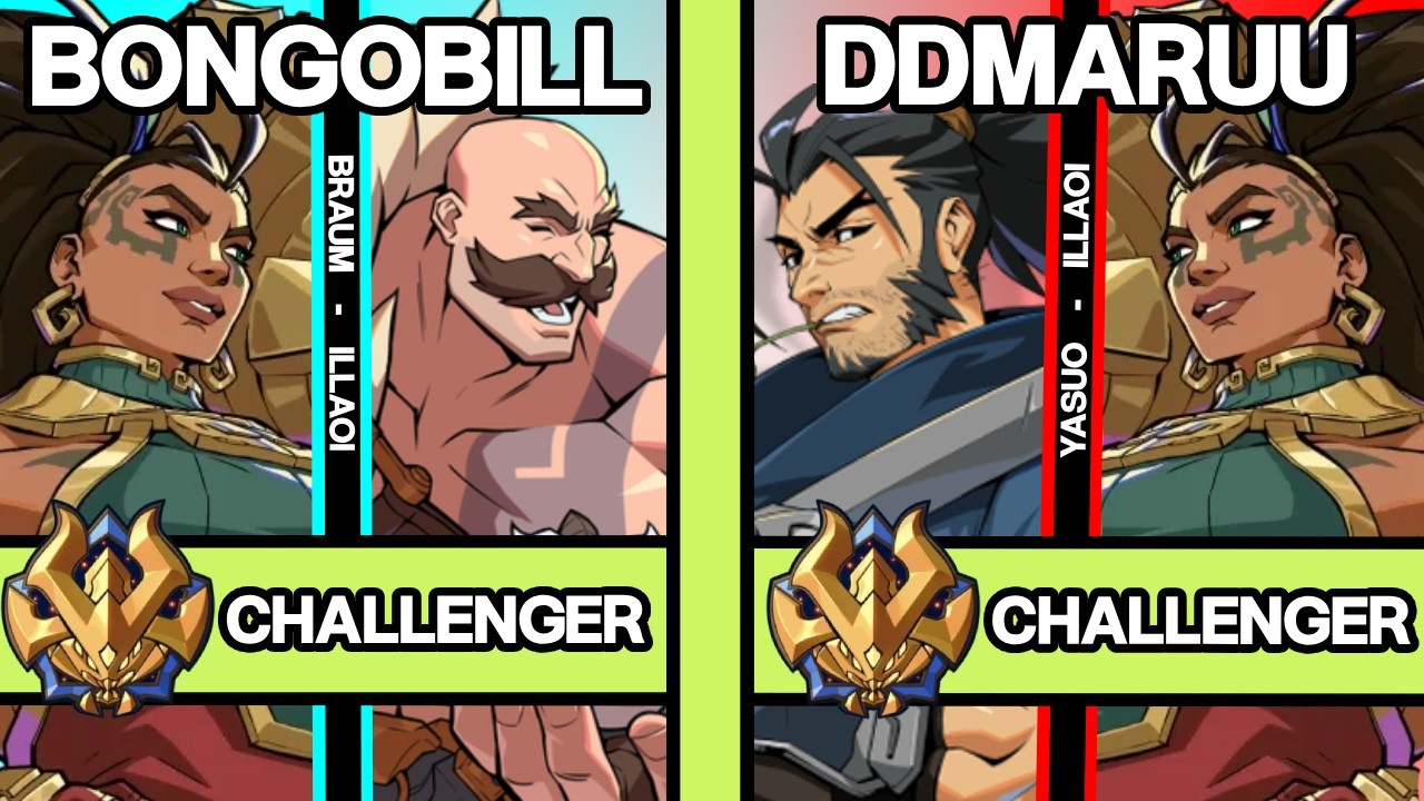 2XKO ▰ BONGOBILL (Braum-Illaoi) vs DDMARUU (Yasuo-Illaoi) ▰ 2XKO Pro Replays