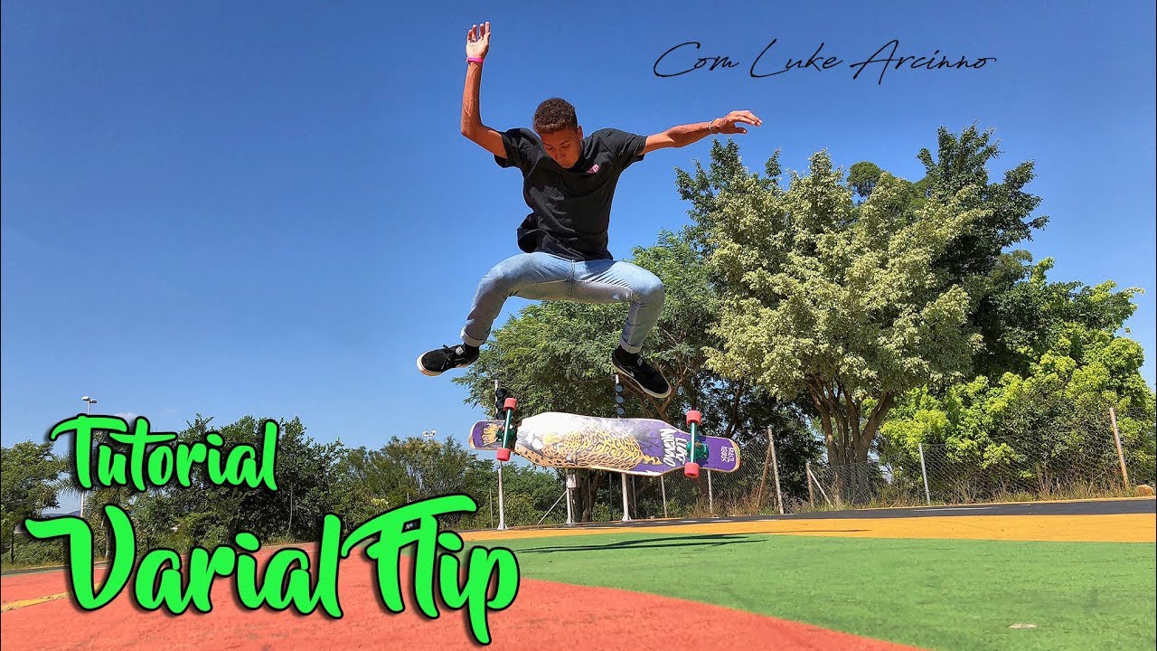 #Trick 29 - Tutorial Varial Flip no Longboard - Jundiaí - Long4Life
