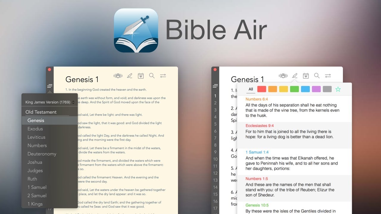 Bible Air | Offline Bible App with 28 Bible Version | Inspiring-Life Technologies