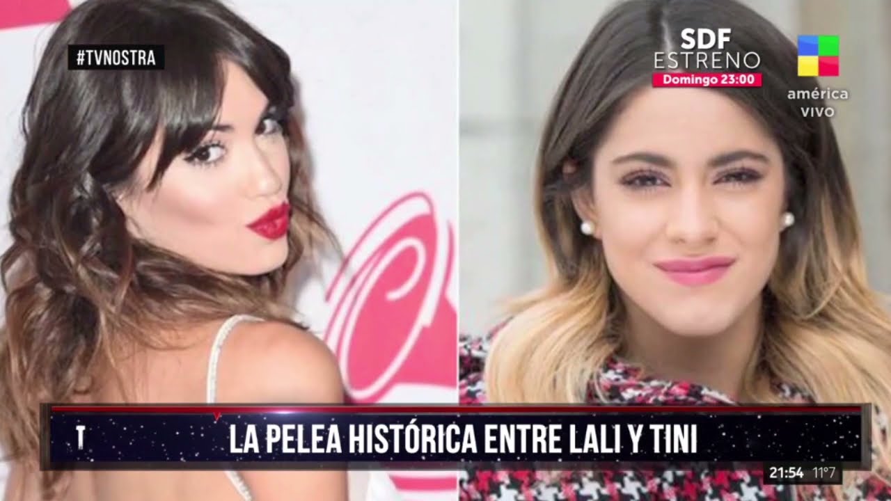 Lali vs. Tini: Las chicas solo quieren competir #TvNostra