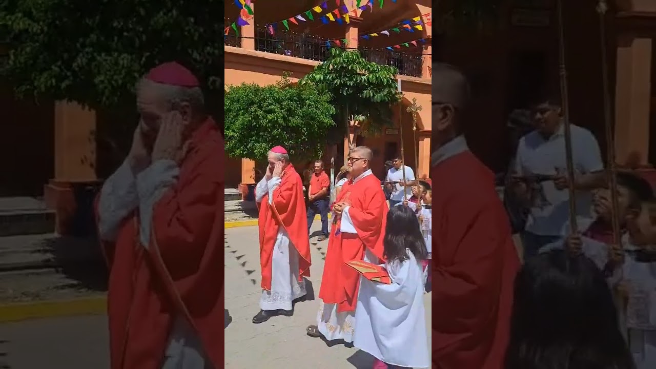 Procesión del Señor de la Agonia, Carnaval 2025, Teozacoalco.Oax.