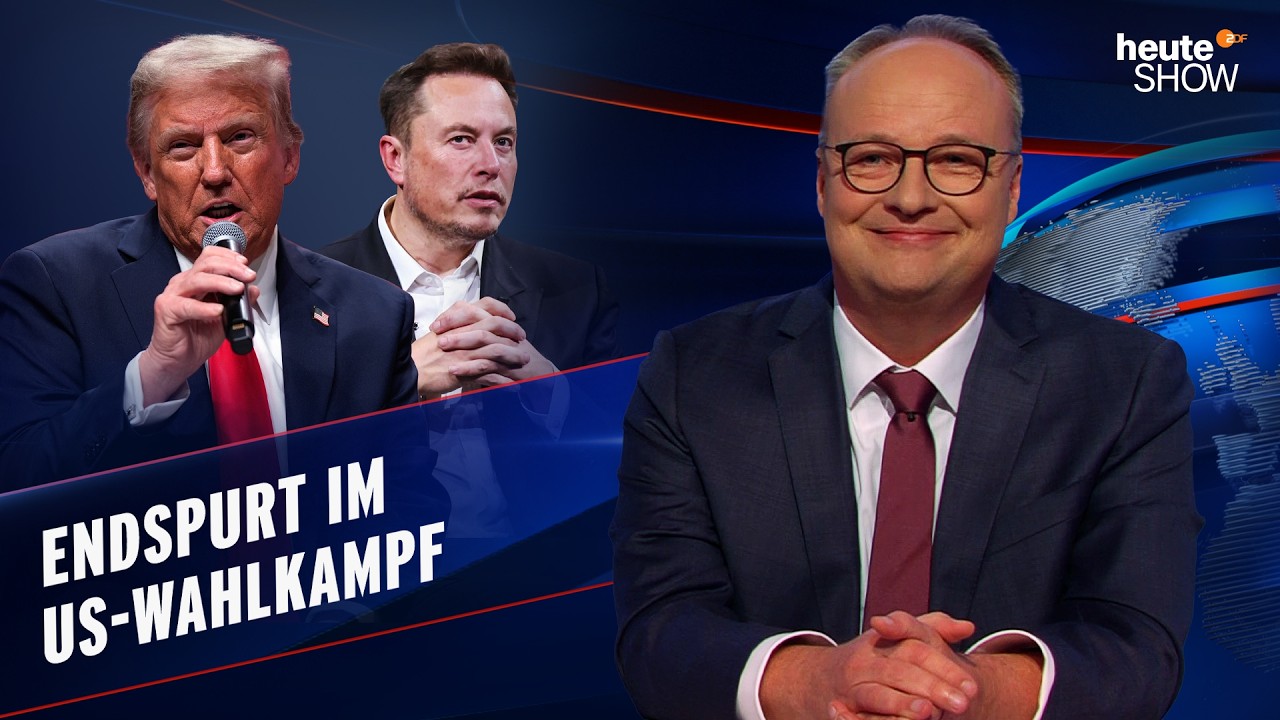 Zerbricht die Ampel im November? | Trump & Musk – das Duo aus der Hölle | heute-show vom 01.11.2024