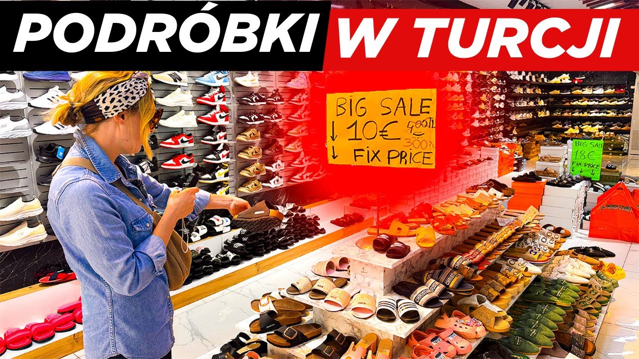 OGLĄDAM TURECKIE PODRÓBKI - JAKOŚĆ WARTA CENY CZY SZPAN DLA NIEDOWARTOŚCIOWANYCH? 🤔 KUSADASI/TURCJA