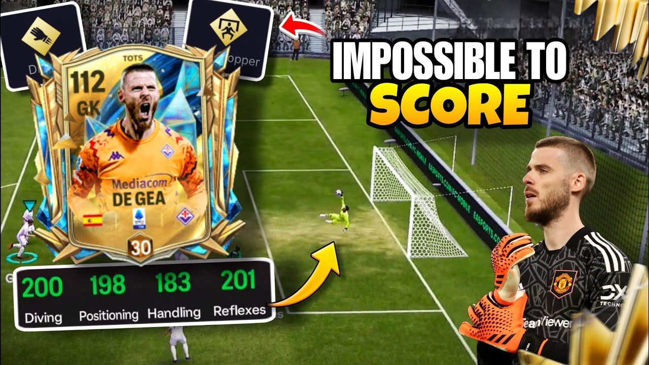10 shots on target 1 GOAL!! 🤯🥶 | Max DE GEA review | Fc mobile