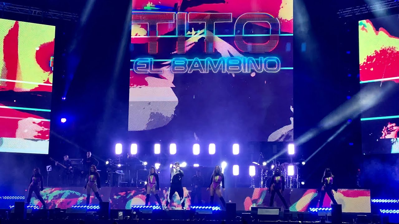 Tito El Bambino - Concierto Completo (En Vivo) 4K @ Halloween Urban Dance (Lima) [Perú 2022]