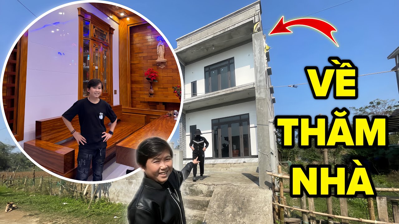 Về Thăm Nh&agrave; Sau Một Năm Xa Nh&agrave; V&agrave; Đi Ăn Đ&aacute;m Dỗ B&ecirc;n Cồn | ĐẦU BẾP T&Iacute; HON
