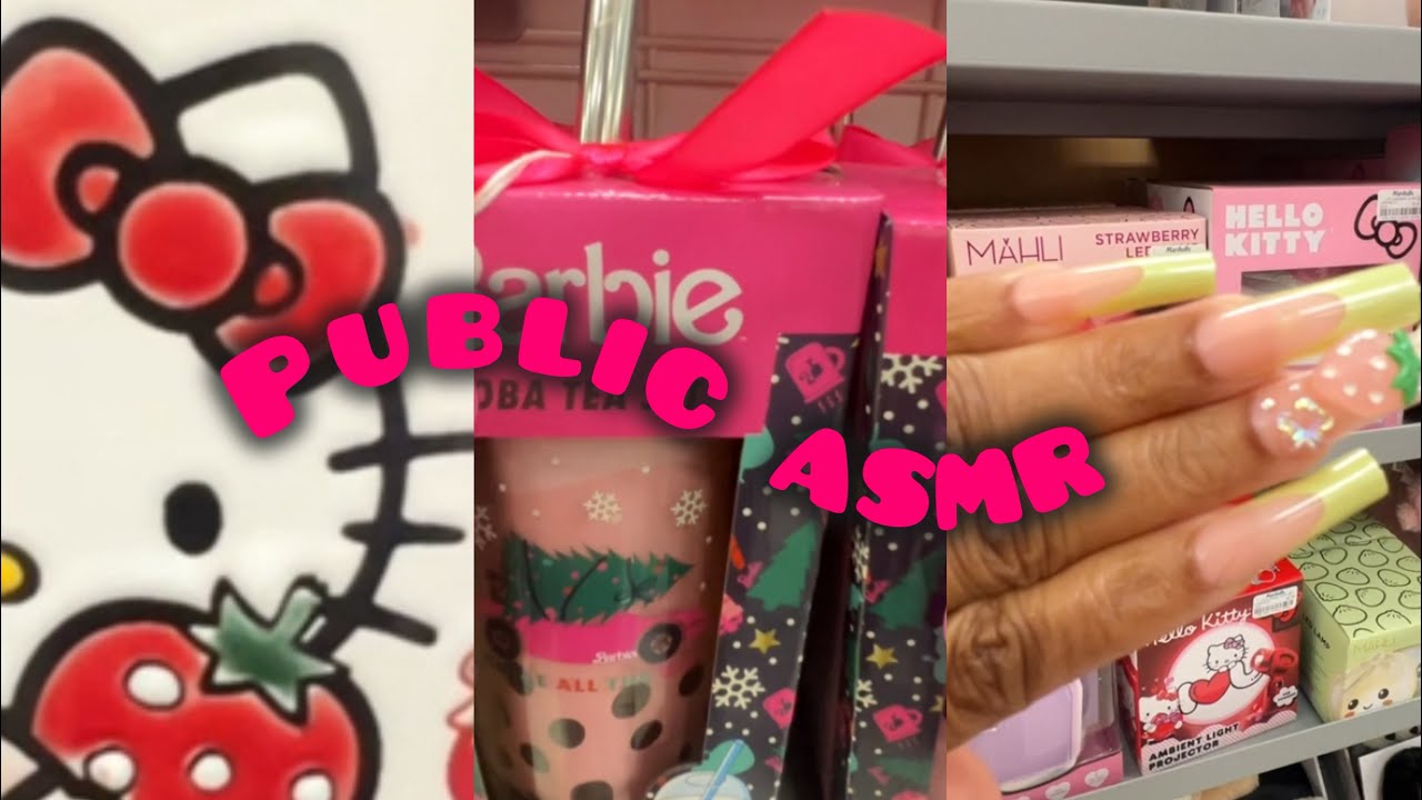 TIKTOK PUBLIC ASMR COMPILATION | Lofi, Camera Tapping, Scratching and More
