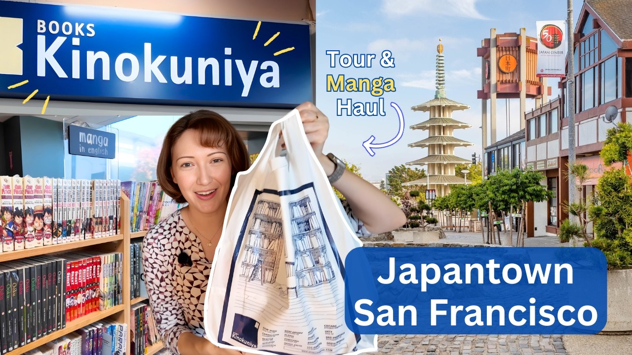 Having a blast in Japantown 🇯🇵 San Francisco as an Anime & Manga fan 🌸 Part 2 Birthday vlog 🌸