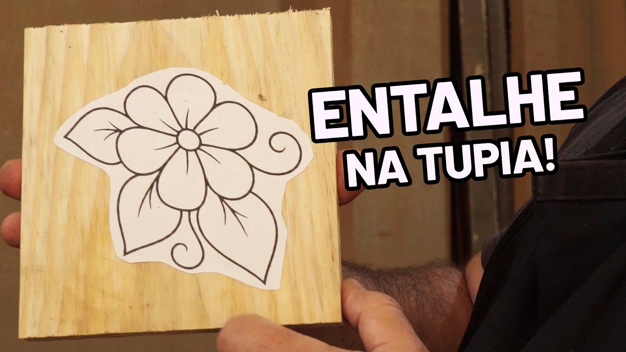 Entalhe em Madeira com Tupia Manual: Passo a Passo na Marcenaria