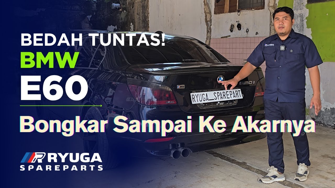 Bedah Mobil BMW E60; Tutorial Cara Bongkar Jok Depan dan Belakang
