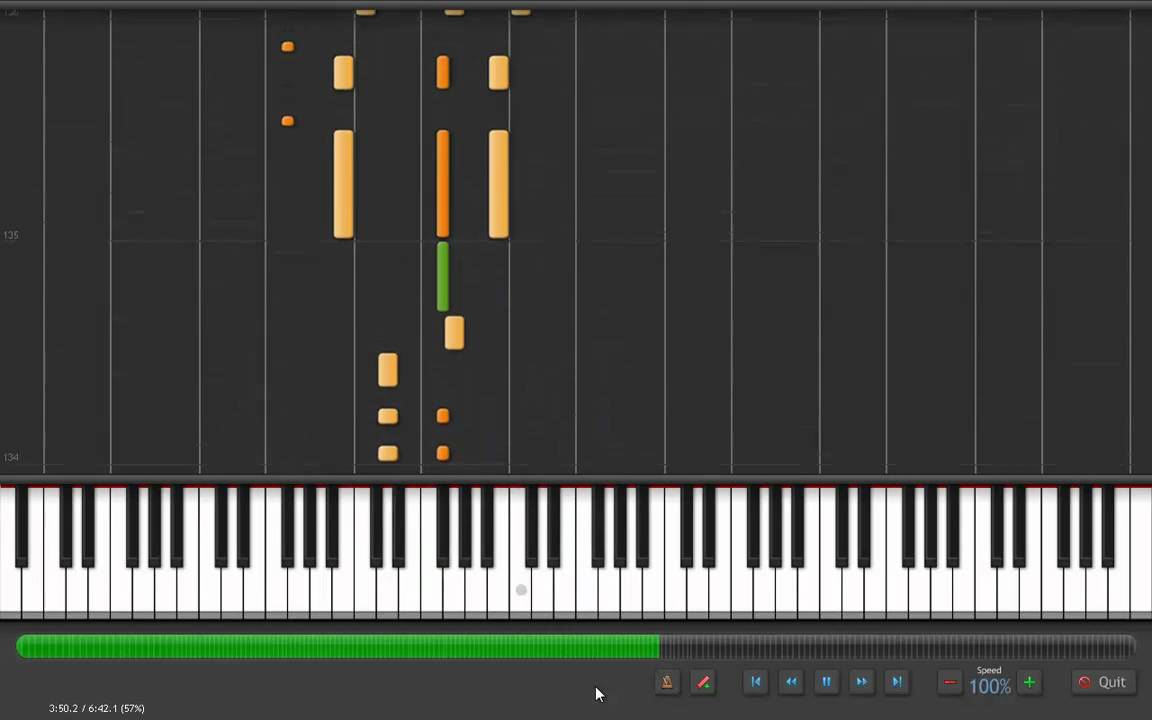 How To Play One - Metallica Piano : Synthesia