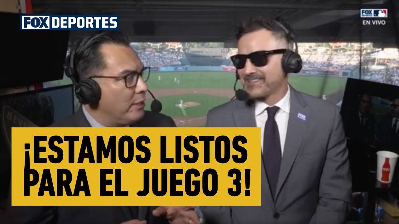 😎 ¡ESTAMOS LISTOS PARA EL JUEGO 3! Desde el Dodger Stadium | MLB 2025