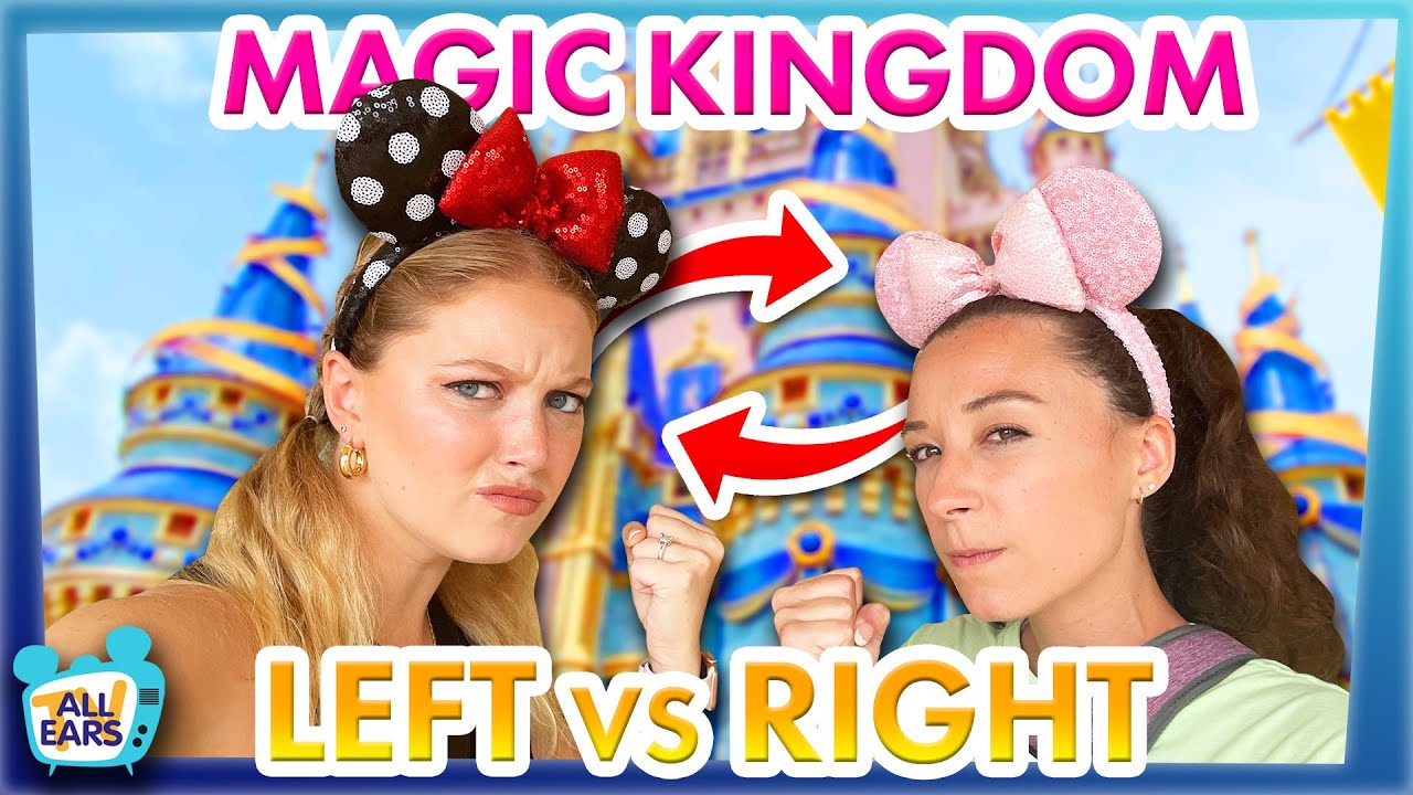 Magic Kingdom Left vs Right CHALLENGE