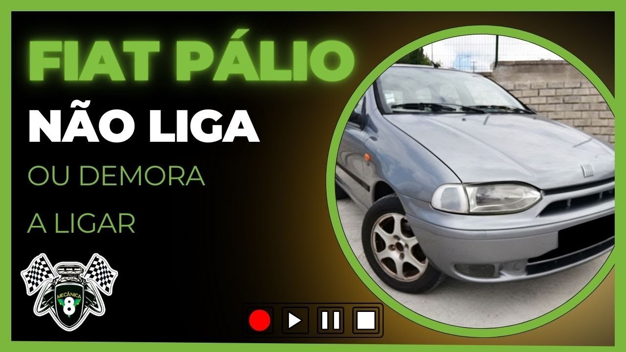 Fiat palio não liga ou demora a ligar. Testando o carro e resolvendo os defeitos aos poucos.