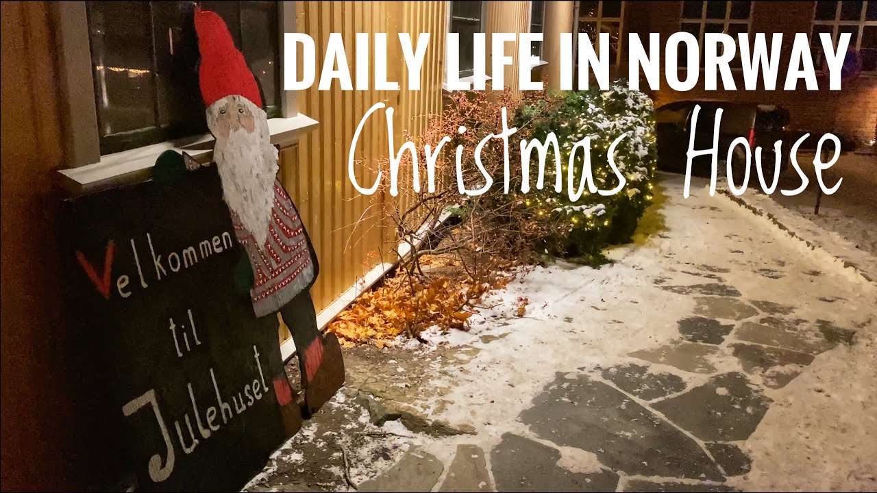 [노르웨이 일상 Life in Norway] #6 Christmas House in Drøbak / 드뢰박 크리스마스의 집