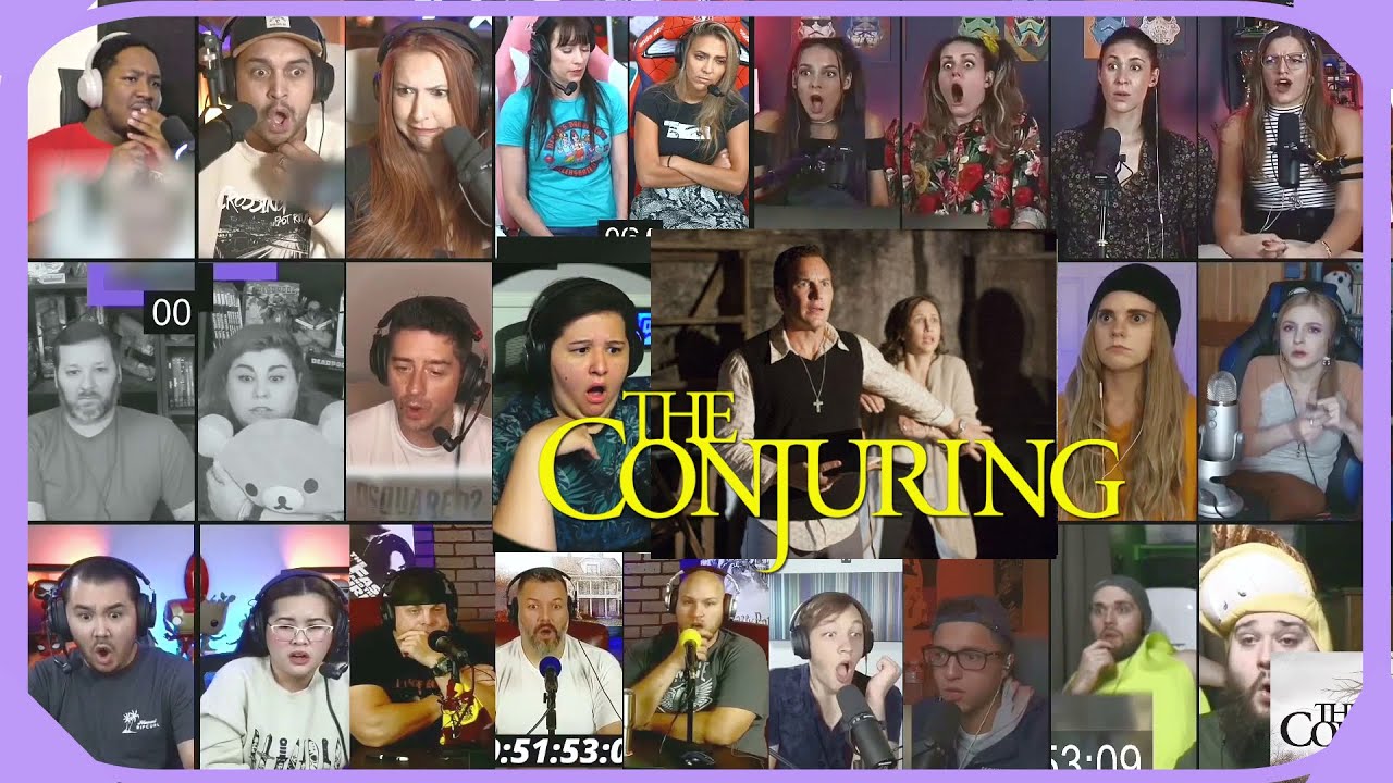 The Conjuring Movie Reaction | Horror Movie | Mashup Reaction #movie #reaction
