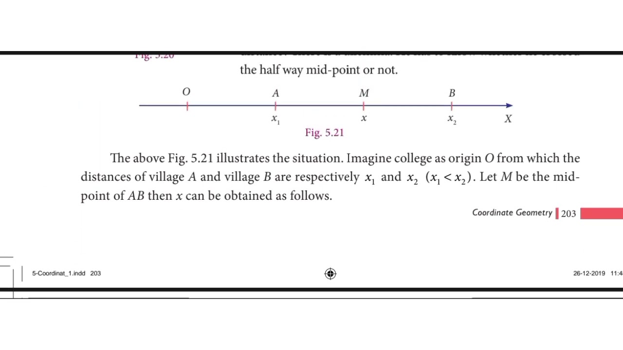 9 std chapter 5 Coordinate Geometry. The midpoint of line segments.