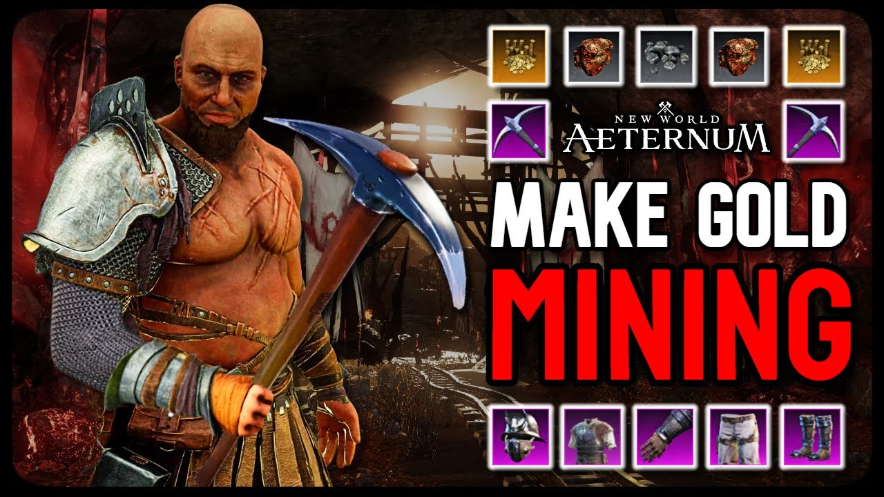 Best Ways To Make Gold Mining (New World: Aeternum)