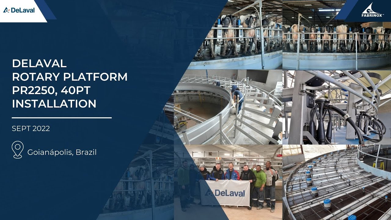 Fabrinox Installation: PR2250, 40PT Rotary Platform | Goianápolis, Brazil (2022)