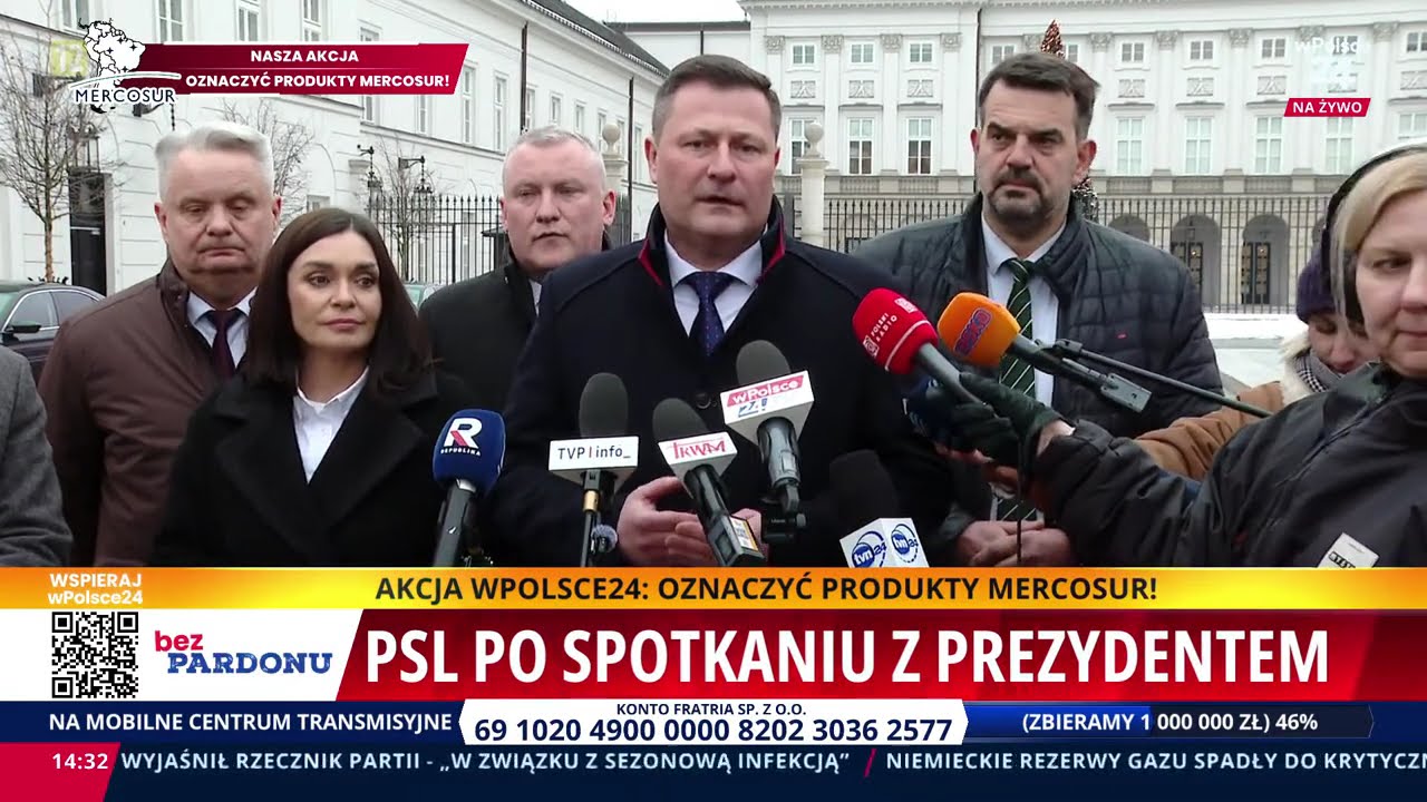 Pilne! PSL ujawnia kulisy spotkania z prezydentem!