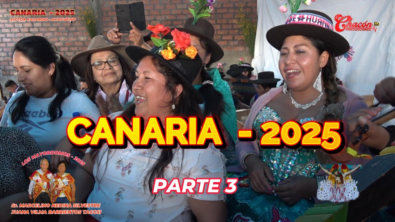 (Parte 3) fiesta Patronal de Canaria 2025 en honor al señor de la Exaltación - fam Medina Barrientos