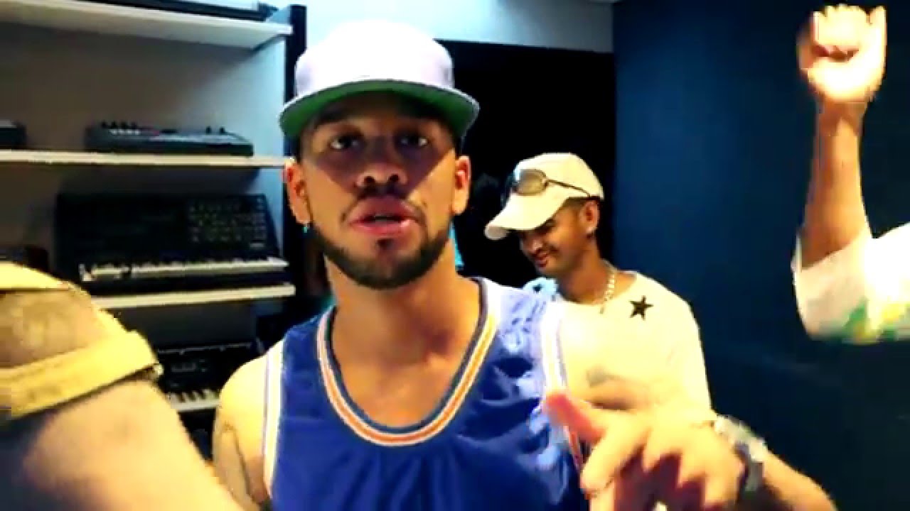 Youngsta, Uno July & Hipe kicking it at Redbull Studios Cape Town