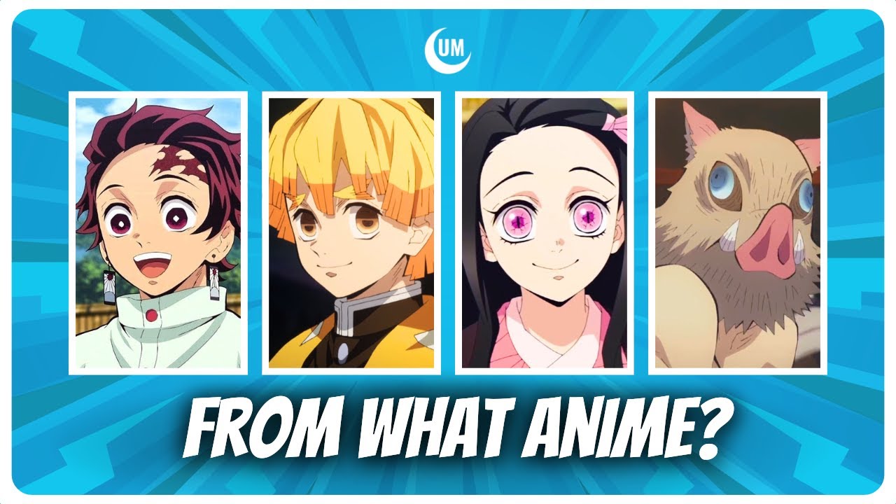 Can you Guess the Anime from its Characters 3 | Anime Matching Quiz #5
