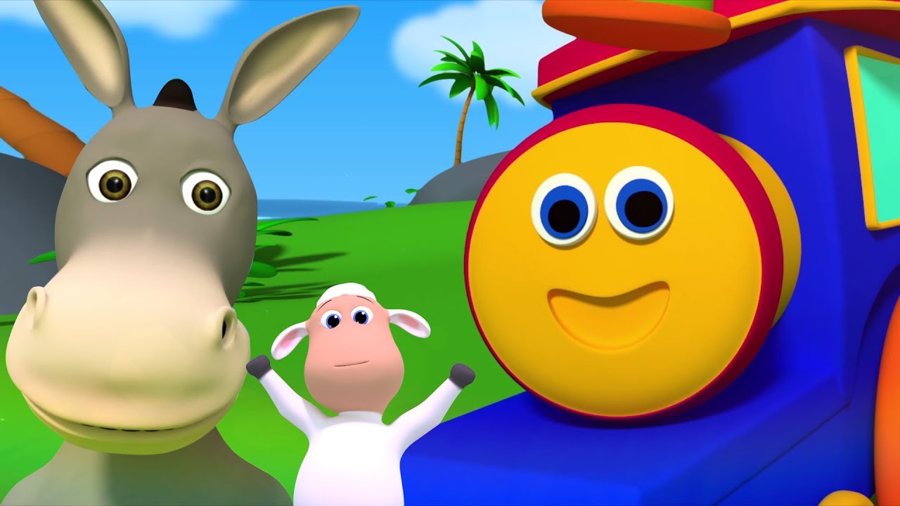 bob le train | nous aller chanson | Chansons pour enfants | 3D French Rhymes | We Go Song