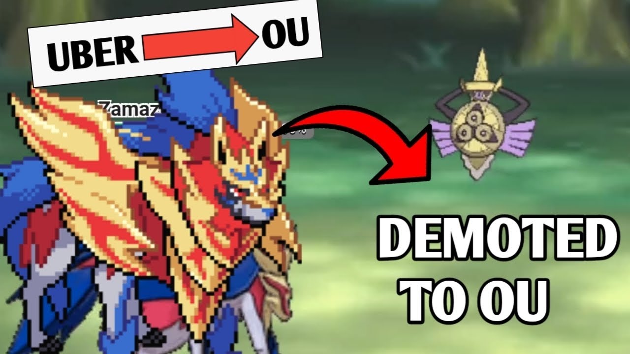 THEY JUST UNBANNED ZAMAZENTA CROWNED FORM TO OU