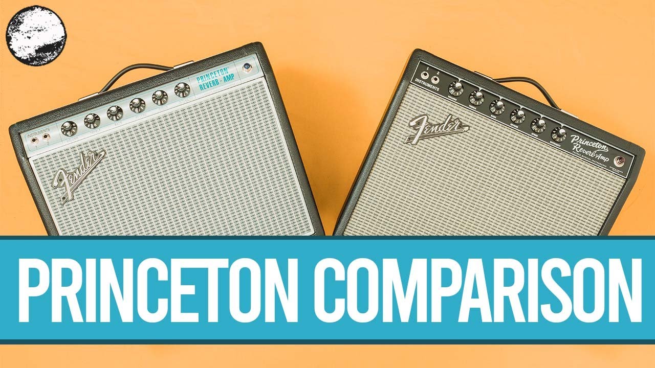 Fender Princeton Reverb Amp Comparison