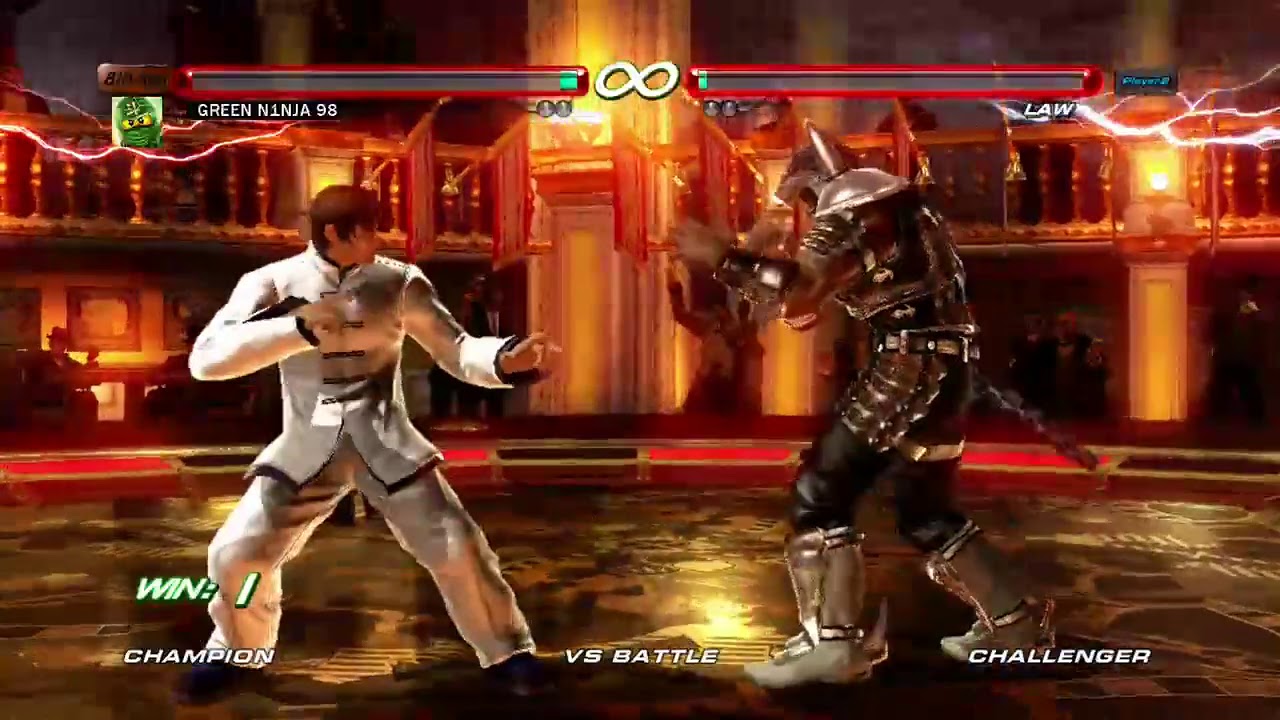 Armor King Vs Marshall Law Tekken 6