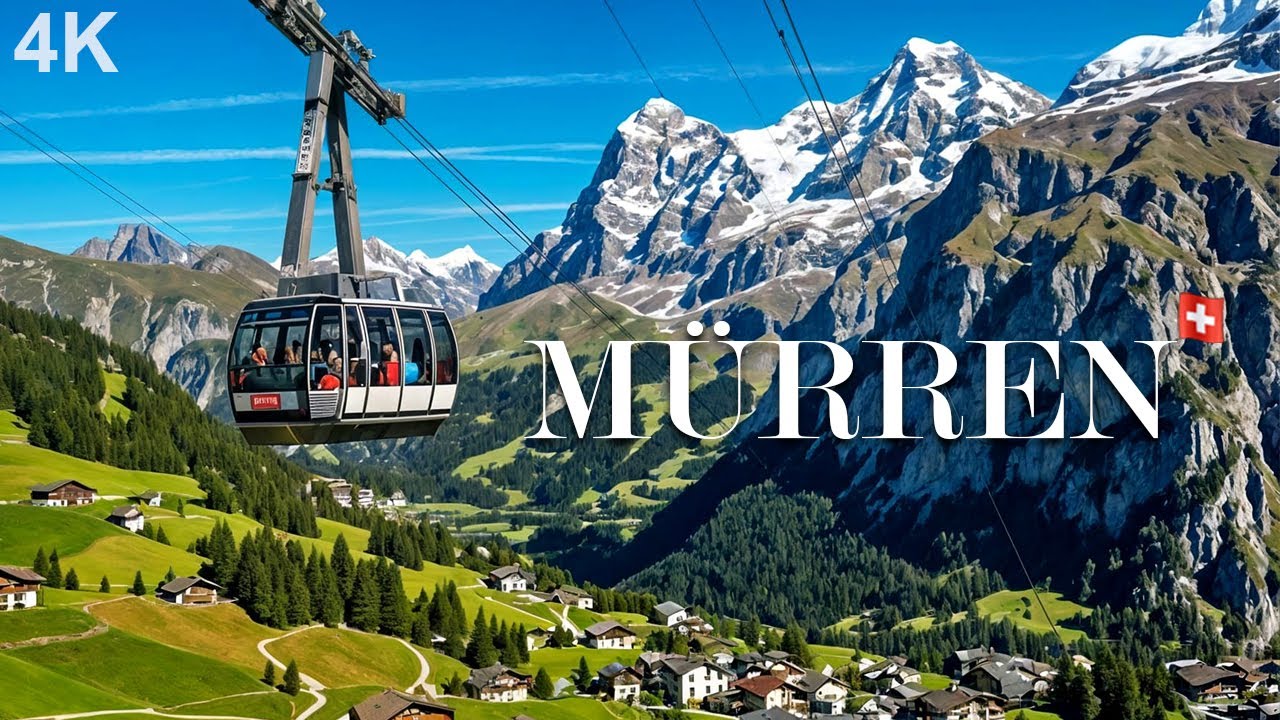 Why M&uuml;rren Belongs on Every Switzerland Bucket List | Village Walking Tour 4K