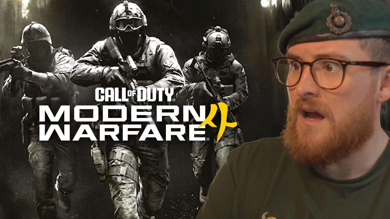 Королевский морпех смотрит Modern Warfare 4&hellip; Будет ли это круто?