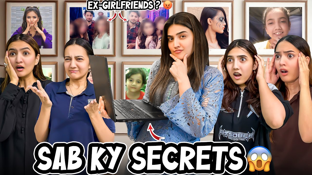 AREEB KI EX-GIRLFRIENDS KI PICTURES MIL GAI?😡 | Clean Shave Py Behno Ka Reaction 😂 |Unseen Pictures😍