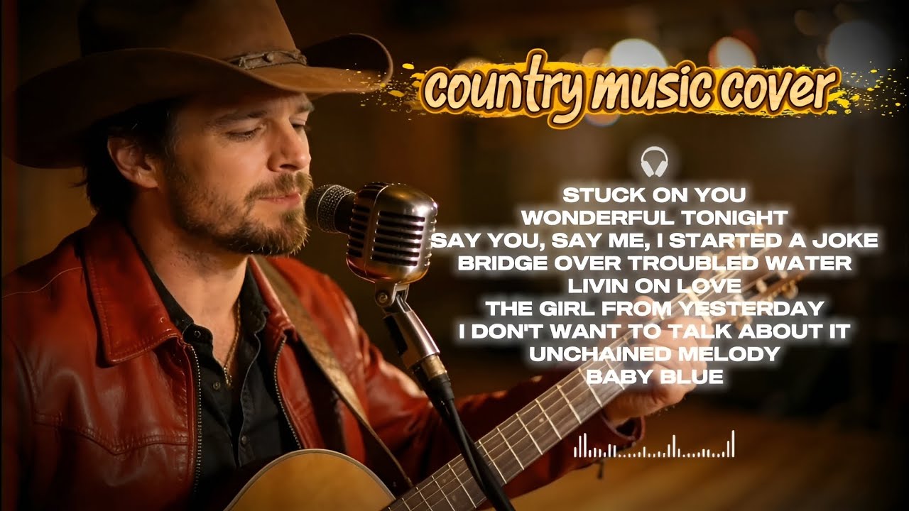 Stuck On You, Wonderful Tonight, Say You Say Me, I Started A Joke || Country Classic Cover