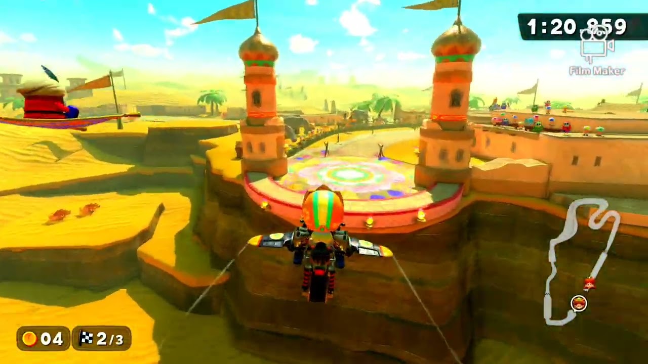 Mario Kart World: Daisy vs Baby Daisy in Tome trials🎄🎄