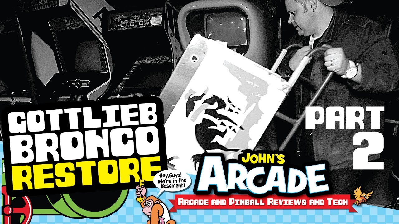 GOTTLIEB BRONCO EM PINBALL RESTORE PART 2 and a XENOPHOBE RESTORE UPDATE