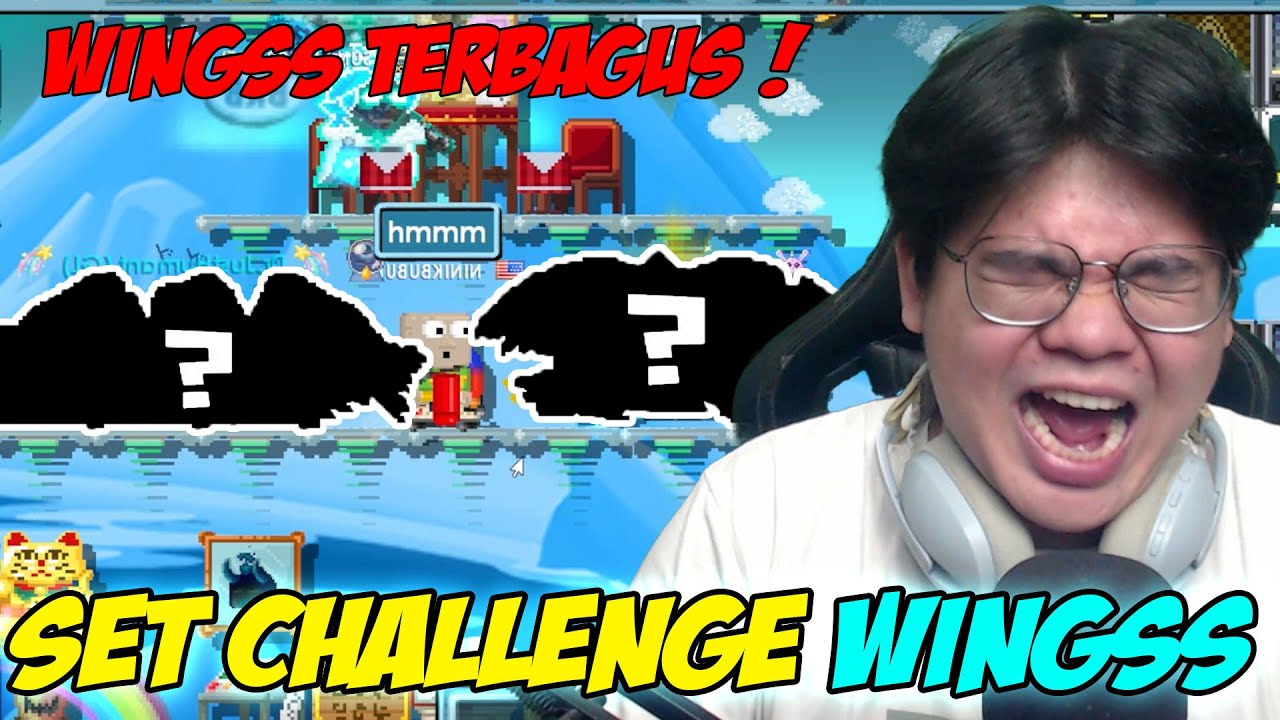 WINGSS PALING BAGUS DI GROWTOPIA ! SET CHALLENGE WINGSS TERBARU - Growtopia Indonesia