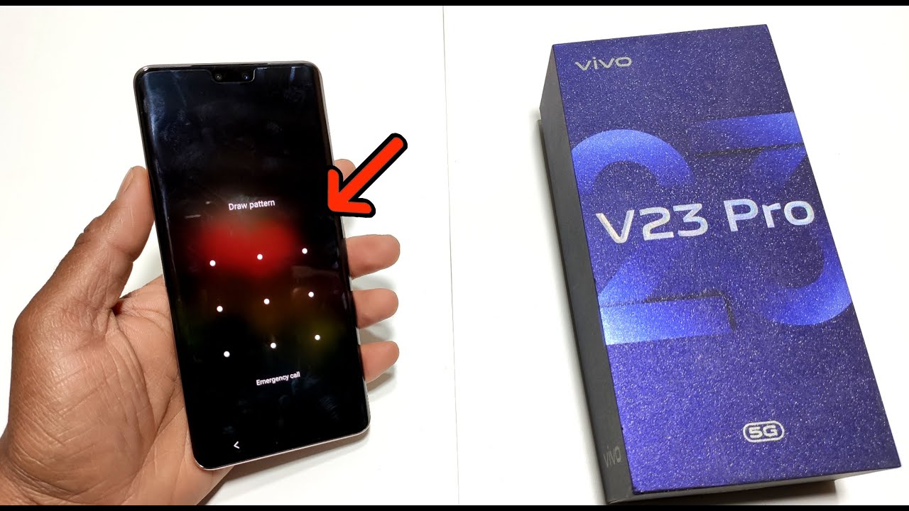 Vivo V23 Pro 5G Hard Reset | Vivo V2132 Pattern Lock Remove