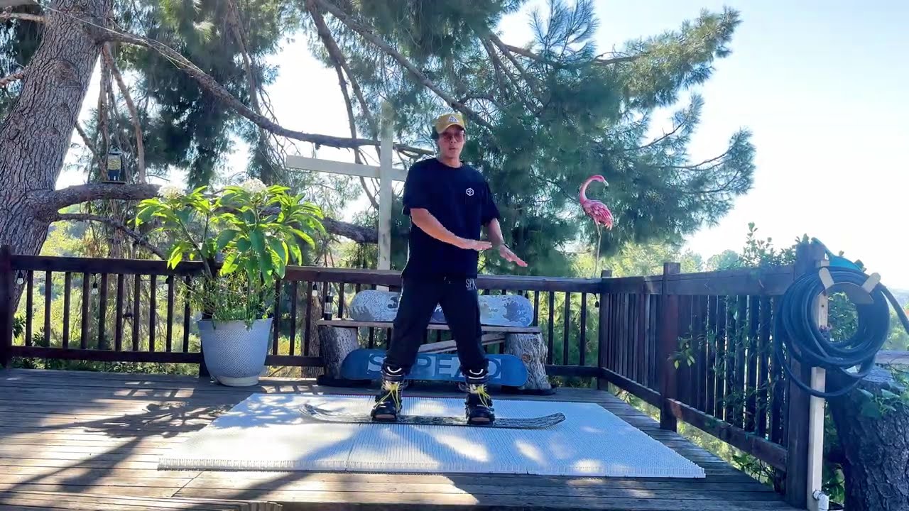 Off Snow Board Control Basics - Toe Edge, Heel Edge, Flat Base