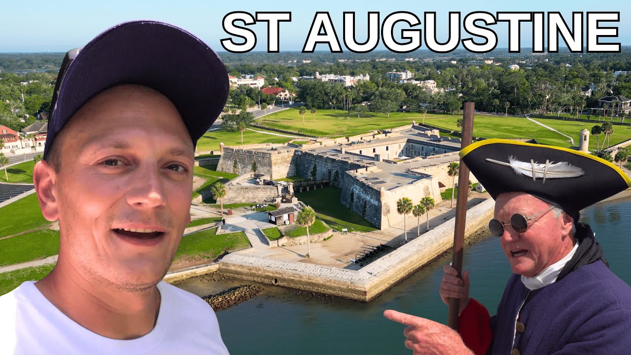Ukrainian Family of 4 Exploring St. Augustine | Oldest City in the USA!