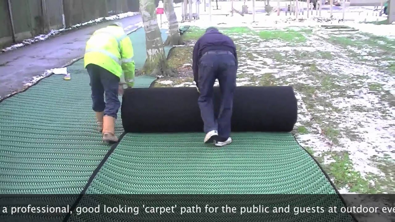 Grass Carpet | Sale and Hire | Installation Example