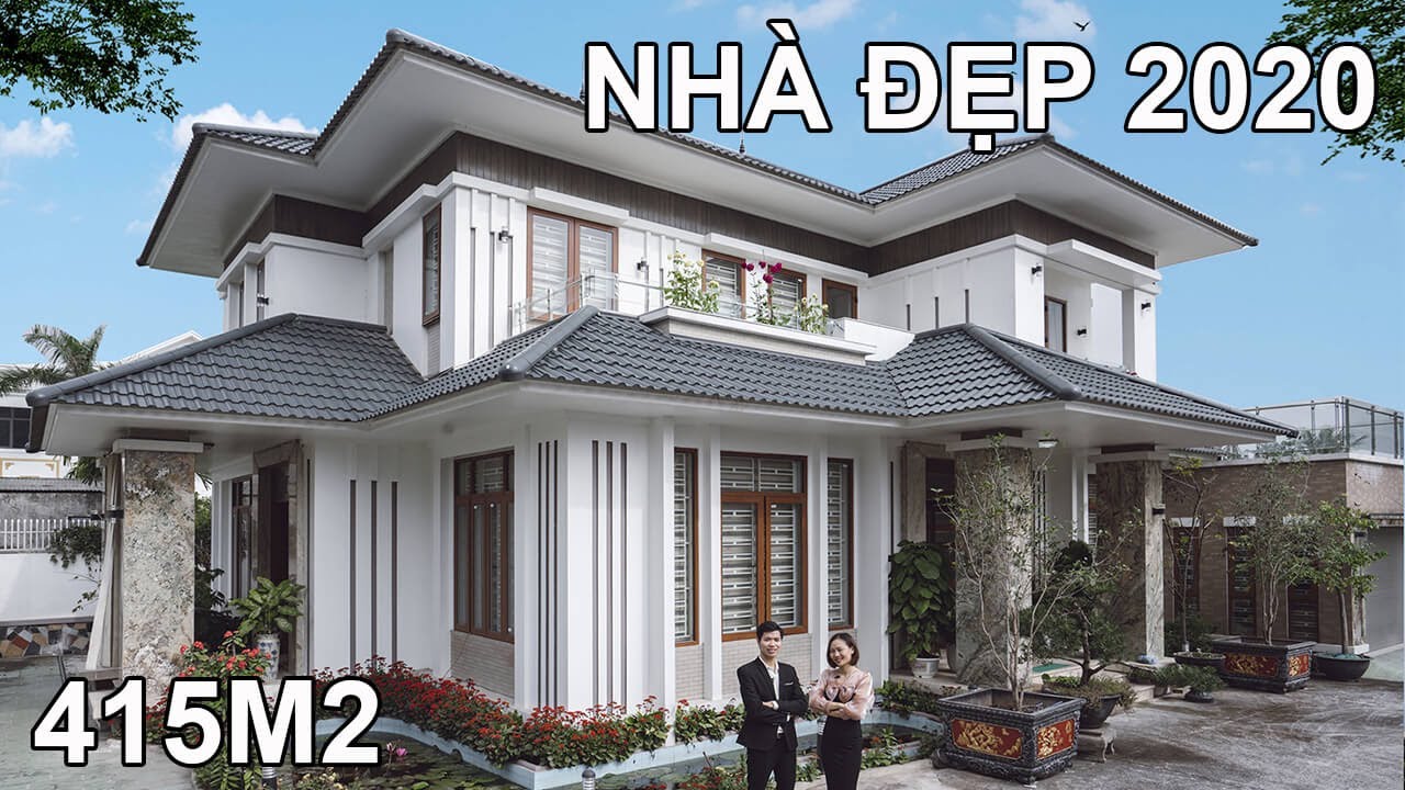 Khám Phá Căn Biệt Thự 2 Tầng Kiểu Hiện Đại 415m2 Anh Tú - Hưng Yên