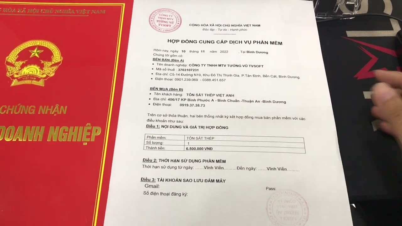 Phần mềm TPSOFT ăn cắp bản quyền phần mềm b&aacute;n h&agrave;ng SẮT TH&Eacute;P