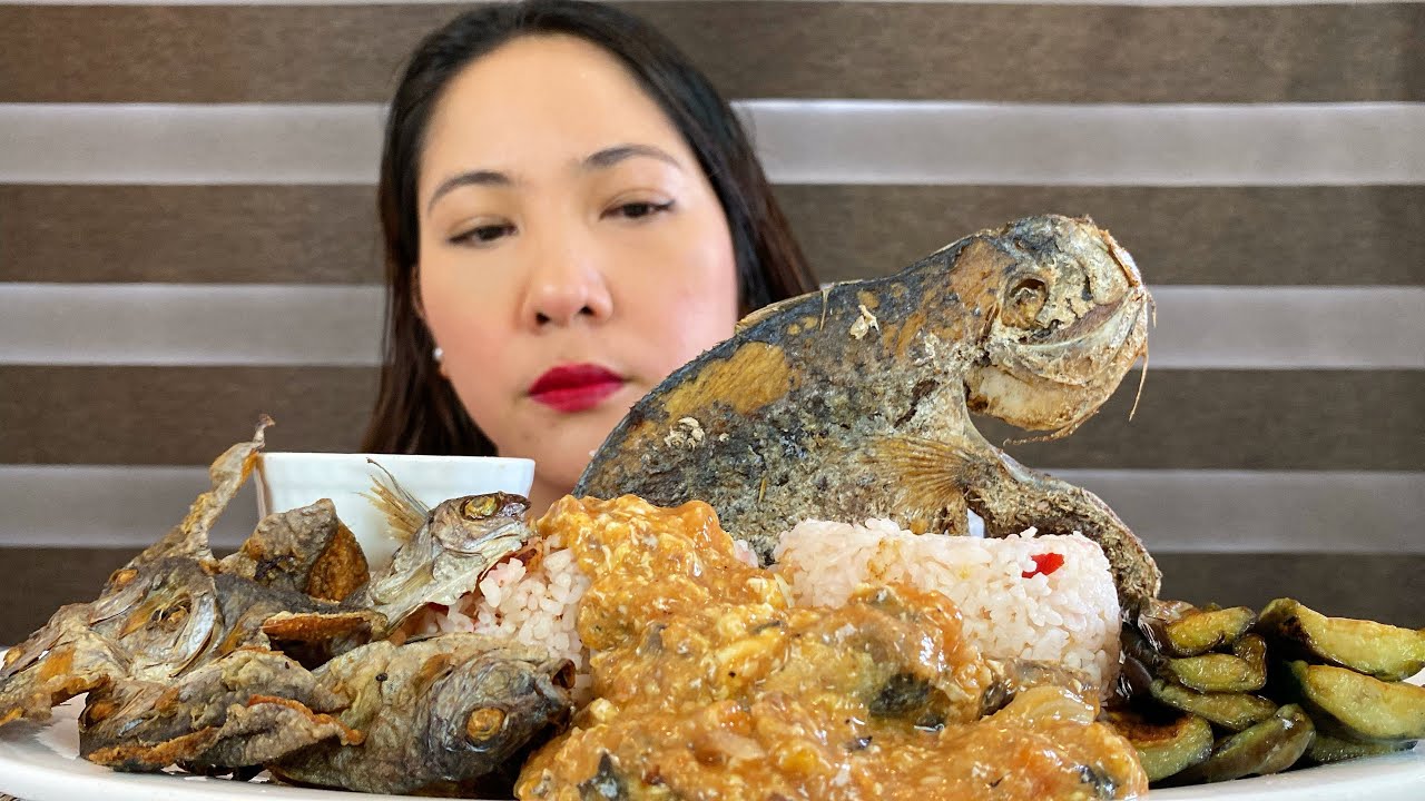 CRISPY DANGGIT, HIWAS AT SARDINAS NA MAY ITLOG