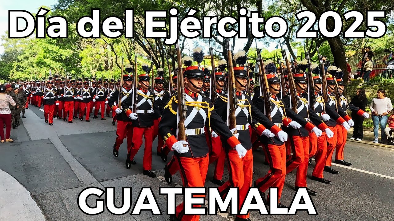Así Es El Desfile Dia Del Ejercito Guatemala 2025